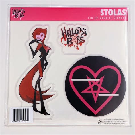 Helluva Boss Pin Up Stolas 6 Acrylic Stand Standee Figure Vivziepop