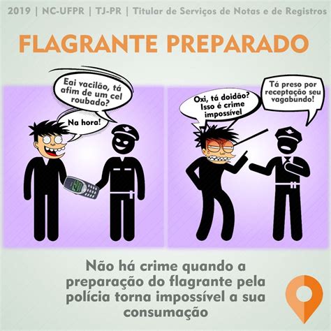 Mapa Mental Processo Penal Flagrante Preparado Direito Processual