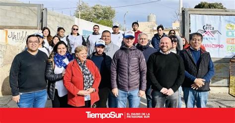 Intendente Fernando Cotillo Recorri El Barrio Parque En El Marco Del