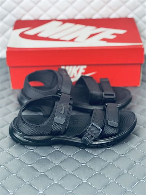 Купить Сандали мужские Nike текстильные сандалии найк текстиль черные ...