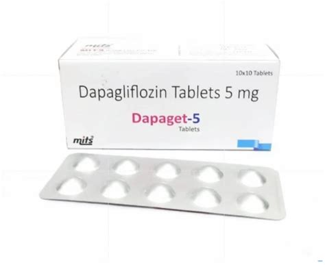 Dapagliflozin Tablet Mg Packaging Type Alu Alu Packaging Size