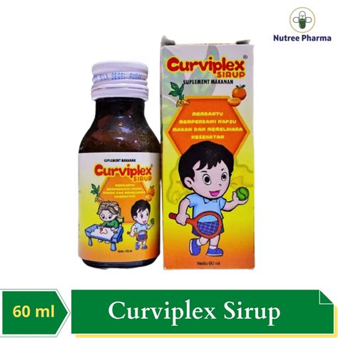 Jual Curviplex Syrup Sirup Syr Ml Ml Vitamin Multivitamin Suplemen