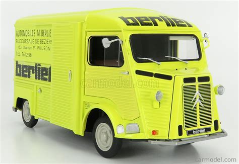 Solido Scale Citroen Type Hy Service Berliet Yellow