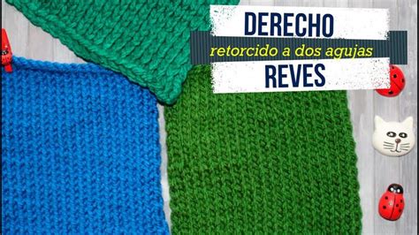 Punto Jersey Retorcido Derecho Y Rev S Retorcido Aprender A Tejer