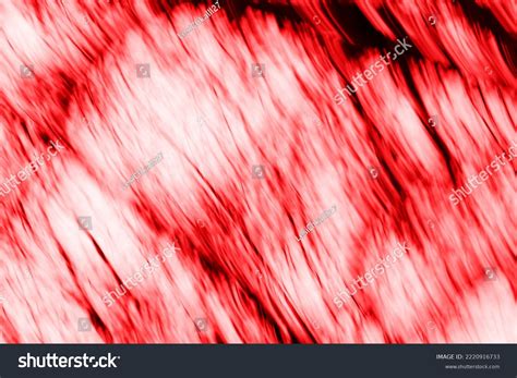 Abstract Coquelicot Red Defocused Lights Background Stock Photo