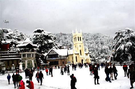 Shimla receives seasons first snowfall