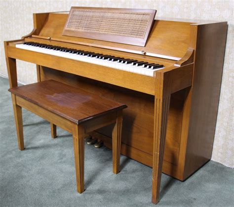 Used Upright Piano, Baldwin Acrosonic Spinet Piano w/ bench, – Alamo ...