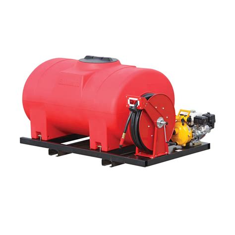 Slf1000d 1 1100ltr Fire Fighting Unit With Reel Skid Mounted Tank