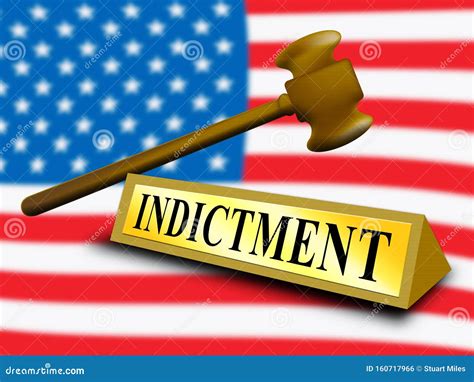 Grand Jury Indictment Gavel Representing Prosecution and Enforcement ...