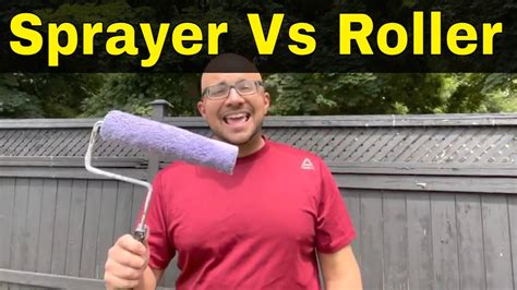 Paint Sprayer VS Roller Which One Is Faster And Better YouTube