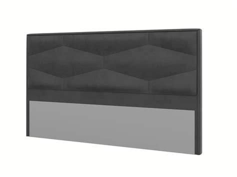Спинка кровати мягкая (1600) Джолин ПМ 245.10.03 исп.3 Графит - купить ...