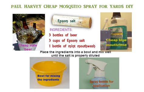 Homemade mosquito yard spray is cheap, effective and easy-to-do ...