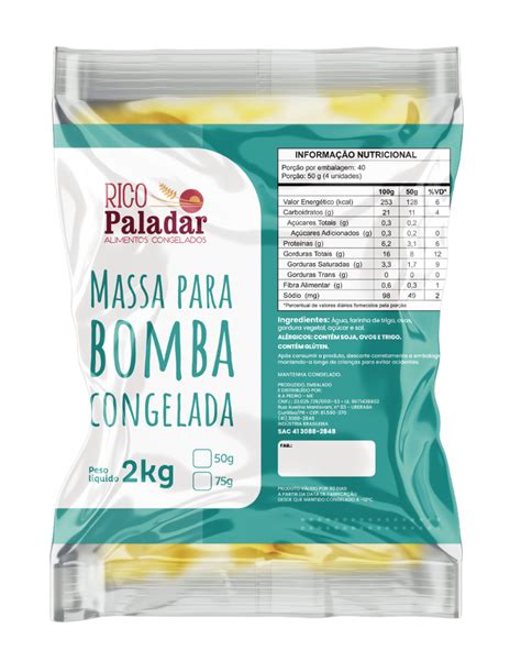 O Que É Uma Massa Bomba - Produtos / Massa congelada para Bomba