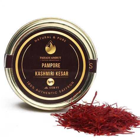 Buy Pahadi Amrut Kashmiri Kesar Original Pampore A Grade Saffron