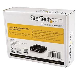 Startech Drive Trayless Hot Swap Sata Backplane