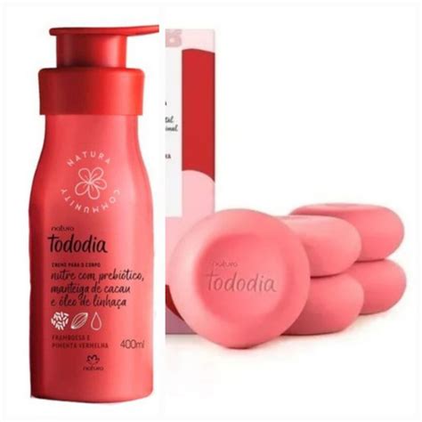 Kit Frambuesa Y Pimienta Roja Crema Jabones Tododia Natura Cuotas