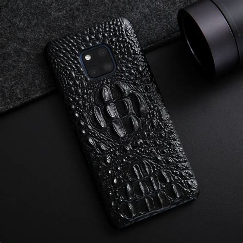 Funda De Cuero Genuino De Lujo Para Huawei Mate Pro Funda De Piel