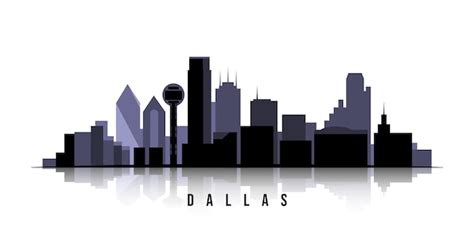 Dallas Skyline Vectors & Illustrations for Free Download