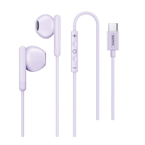 Remax Rm A Type C Earphone White Color Dropshop Drop