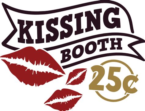 Kissing Booth 25c Funny Valentines Day Free Svg File Svg Heart