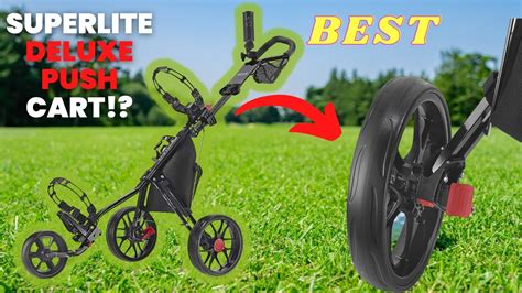 Caddytek Caddylite 11 5 V3 Deluxe Golf Push Cart Review Superlite Deluxe Lightweight Youtube