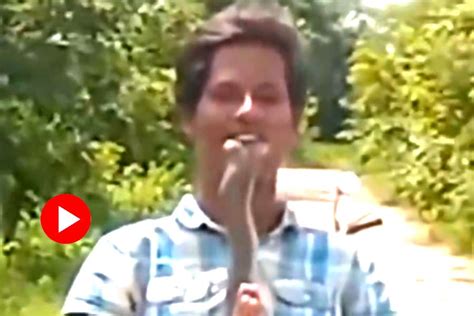 Viral Video Of Cobra Inside Mouth Man Tries To Kiss Cobra And Record