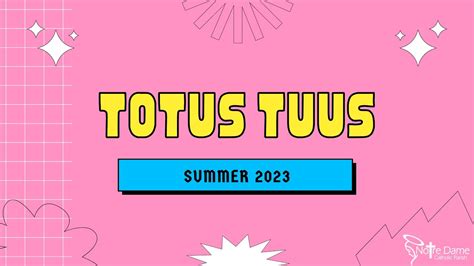 Totus Tuus Promo Video 2023 YouTube