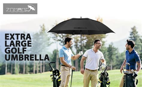 Zomake Large Extra Large Golf Umbrella Xxxl Inch Manual Open