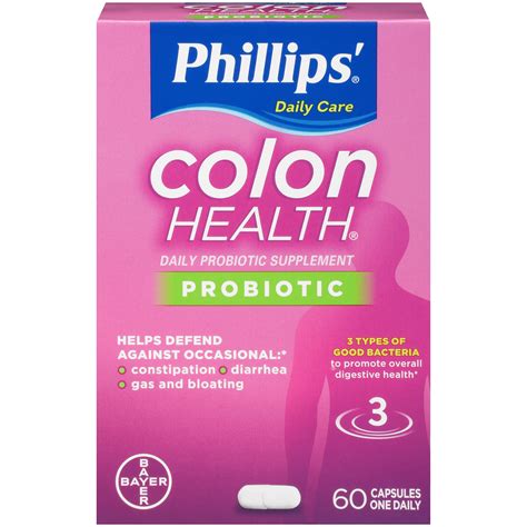 Phillips Colon Health Probiotic Caps 60 Capsules