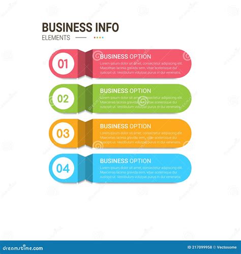 Business Data Visualization Simple Infographic Design Template