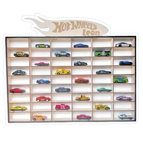 Półka na Hot Wheels z imieniem prezent dla chłopca kolekcja samochodów Cena Opinie