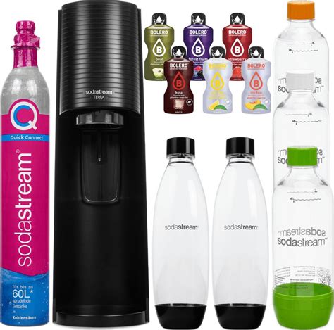 Sodastream Saturator SodaStream Terra Black 2 Butelki 3 Butelki Pet