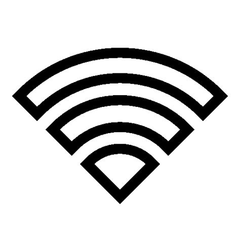 Wifi Icon White #269325 - Free Icons Library