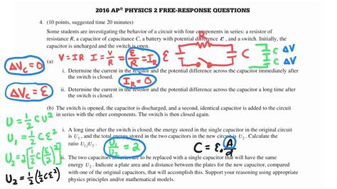 Ap Physics Frq Answers Ap Physics 1 Frq Everything You Need