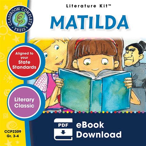 Matilda - Novel Study Guide - Grades 3 to 4 - eBook - Lesson Plan - CCP ...