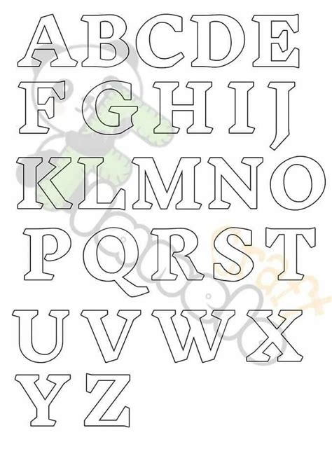 Pin By Flanelo Craft On Pattern Alphabet Letter Stencils Letter