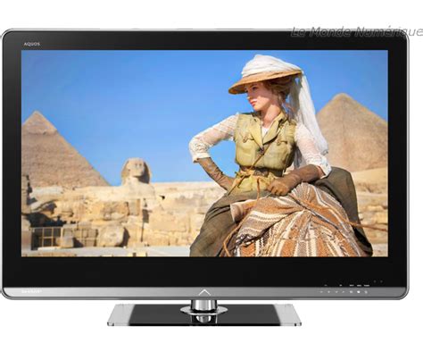 Test Tv Lcd Led Sharp Aquos Quattron Lc Le E Le Monde Num Rique