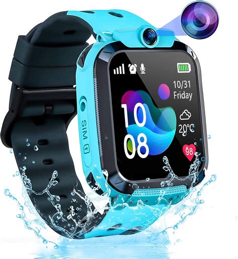 Smartwatch Zegarek Dla Dzieci Lbs Niebieski Sos