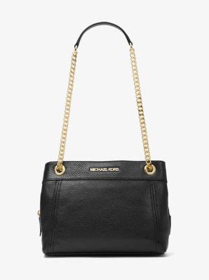 Schultertasche Jet Set Medium Aus Gekrispeltem Leder Mit Kette