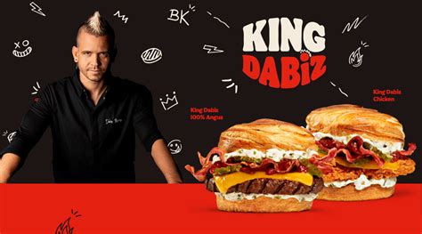 Burger King Presenta Las Nuevas Hamburguesas King Dabiz Chicken Y King