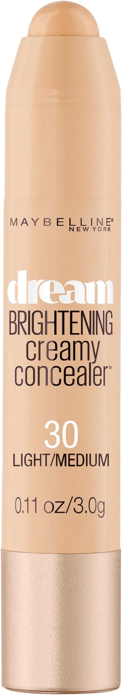 Maybelline New York Dream Brightening Creamy Concealer Lightmedium 0