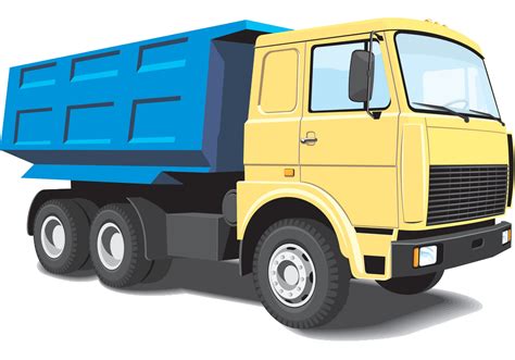 red dump truck png - Clipart World