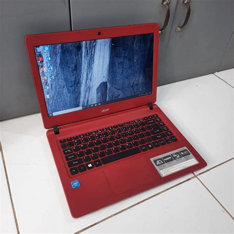 Jual Laptop Acer ES1 432 Celeron N3350 Ram 4 500GB BERGARANSI RED