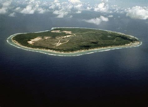 Nauru Aerial Documentation Of The Phosphate Mine