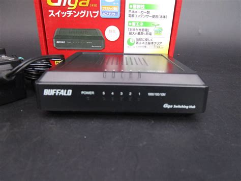 Yahooオークション 即決 バッファロー Buffalo Giga 5ポート スイッ