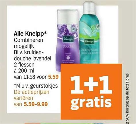 Alle Kneipp 1 1 Gratis Aanbieding Bij Albert Heijn 1Folders Nl