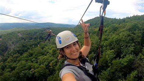 Mont Tremblant Guided Zipline Tour Mont Tremblant Canada Tourmega