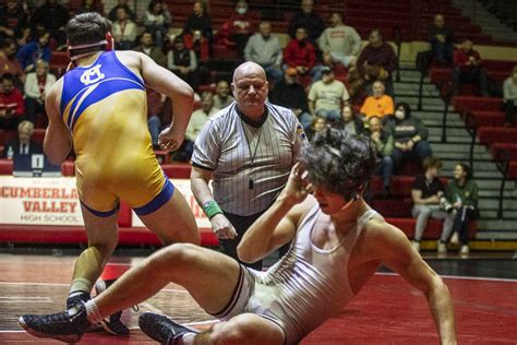 Cumberland Valley Hosts Canon McMillan In PIAA Team Wrestling