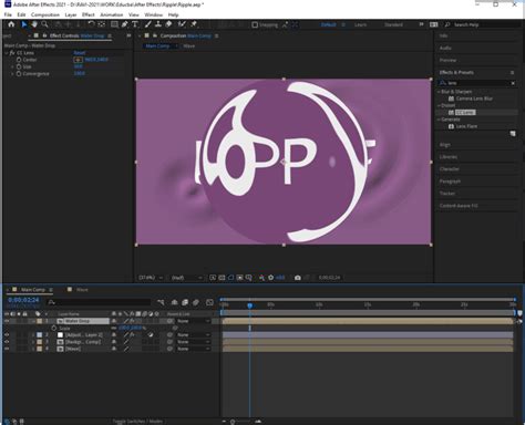 Ripple Effect In After Effects How To Create Ripple Effect In After