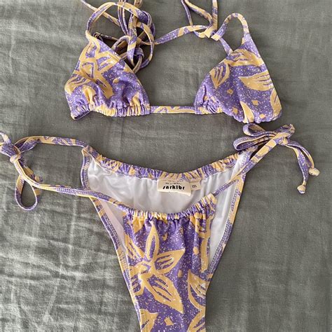 Snrklbr Bikini Medium Bottoms Xs Top Brand New Depop